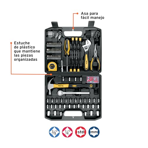 La Mejor Selección de Juegos de herramientas los 5 mejores. 2 Juegos de herramientas marca Pretul (2)