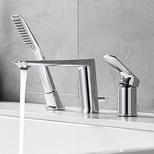 Robinet de douche multifonction noir pour transformer votre baignoire en spa à la maison