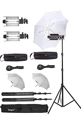 Image of MVPRO Porta Light kit for Video Digital Photography Lighting Set Setup for Outdoor and Studio with Tripod Carry Bag Case