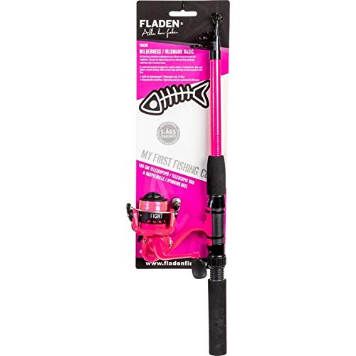Fladen - My First Fishing Combo, Set, 165cm (Schwarz/Pink)