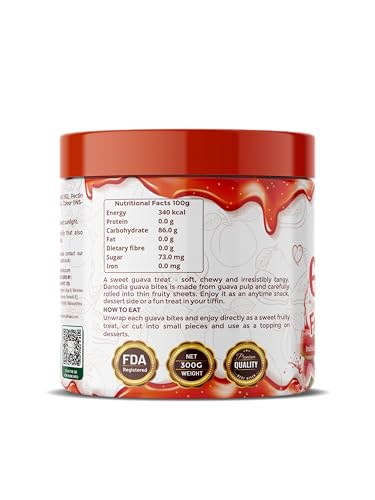 Dulce masticable de fruta guayaba Danodia Foods 300g miniatura 7