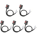 5 Pcs DC 0/1-10V Knob LED Dimmer, PWM Dimmer Controller with Rotary Switch for Led Lights 0-10V or 1-10V Dimmable Electronic Ballasts Interior Lighting Spotlight Grow Lamp LED Driver Plant Light