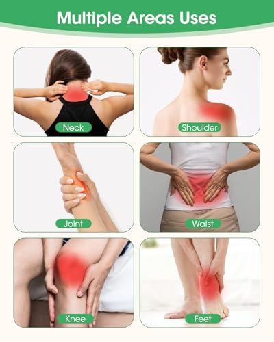 MYMULIKE 52 Count Knee Patches, Warming Herbal Patches for 8H Long Lasting Reducing of Joint Uncomfortable, Wormwood Extract Sticker for Knee, Back, Neck, Shoulder - Thumbnail 4