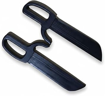 Wing Chun Bart Cham DaoHardwood,Black Paint China kung fu,Wu shu