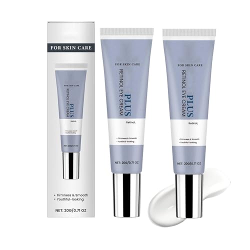 Retinol Boost Augencreme, Effektive Anti-Age Augenpflege Creme & Wirksame Feuchtigkeitspflege,Myrtenblatt-Extrakt & Hyaluronsäure für Gegen Augenringe und Schwellungen, Gesund Aussehende Haut (2)