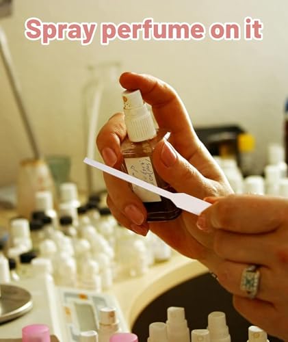 Image of 300 Pcs Perfume Tester Strips, Fragrance Oil Test Paper, Perfume Strips Tester, Paper Strips for Professional Perfume Evaluation, Personal Scent Testing (130mm /5.12in*12mm /0.47in)
