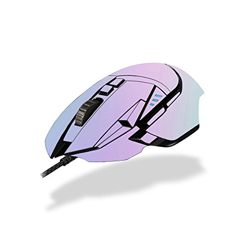 MightySkins Skin Compatible with Logitech G502 Proteus Spectrum Gaming Mouse - Cotton Candy | Protective, Durable, and Unique Vinyl wrap Cover | Easy to Apply, Remove | Made in The USA