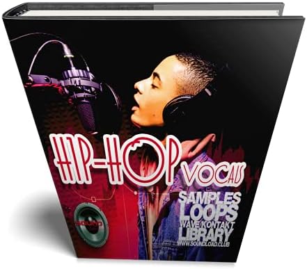 HIP-HOP VOCALS - Large authentic WAVE/Kontakt Samples/Loops Studio Library on DVD or for download