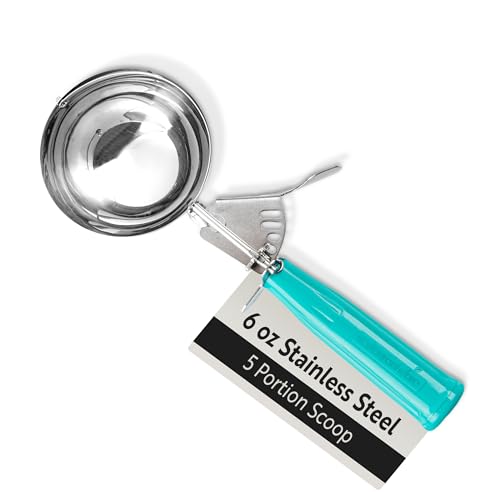 Restaurantware Met Lux 6 Ounce Portion Scoop 1 Durable Disher