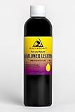 Lecithin Sunflower Unbleached Fluid Liquid Emulsifier Emollient Stabilizer Pure 4 oz