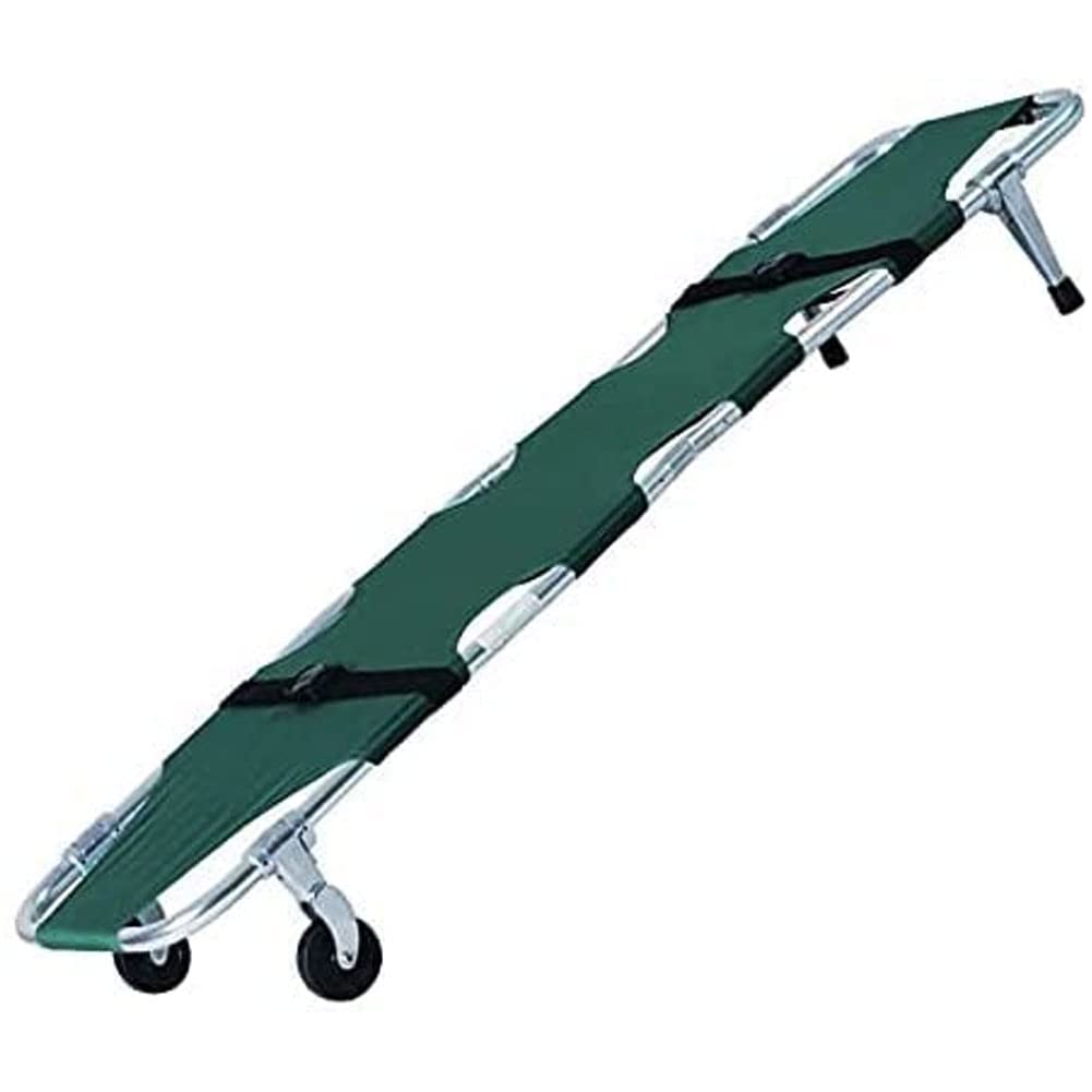 SWENEEN Folding Stretcher,Folding Stretcher Made From Top Grade Aluminum Alloy,Gurney Stretcher,Stretcher For Patient Transport, Emergency Folding Stretcher Stretcher For Hospita,
