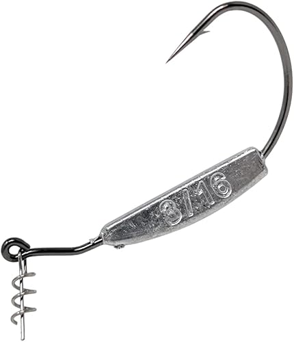 Miniatura 2 de Reaction Tackle Ganchos de Swimbait con peso, paquete de 10, varios tamaños