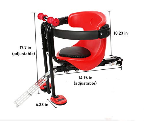 Front Mounted Baby Bike Seat, Universal Kids Bike Seat For Children, Front Mount Bike Child Seats Safety Seat For Bikes Kids Safety Carrier Front Seat (B-Suitable For Bicycles Without Front Beams) #TOP6