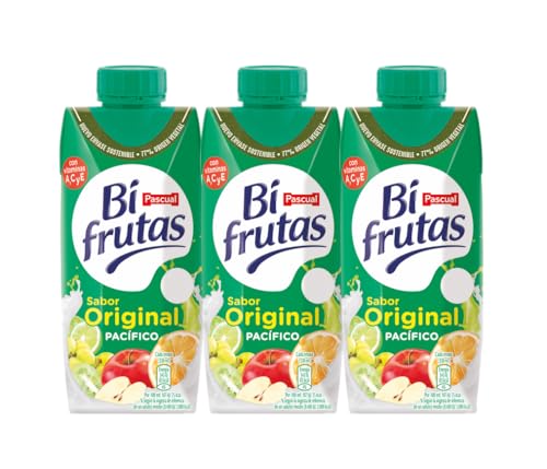 Bifrutas- Bebida refrescante Sabor Pacífico - Formato 3 x 330ml