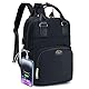 SPAHER Wickeltasche Rucksack Großer Wickelrucksack mit Multifunktions für Mama und Papa Reisetasche Handgepäck 40x30x20 Wizzair Vueling 25L Backpack Daypack Damen Flugzeug Reiserucksack Herren