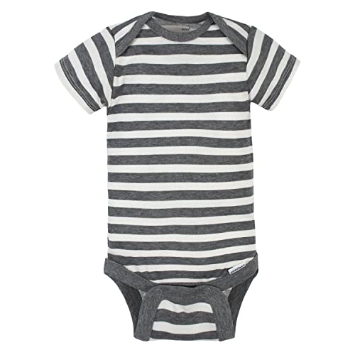 Image of Gerber Unisex Baby 5-Pack Short Sleeve Variety Onesies Bodysuits