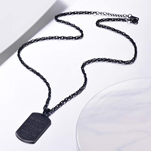 PROSTEEL Collana Pendente Cindolo Dog Tag Croce