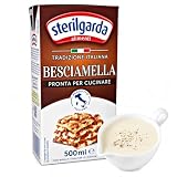Sterilgarda Italienische Béchamelsauce, gebrauchsfertig, 16.9 fl oz / 500 ml ...