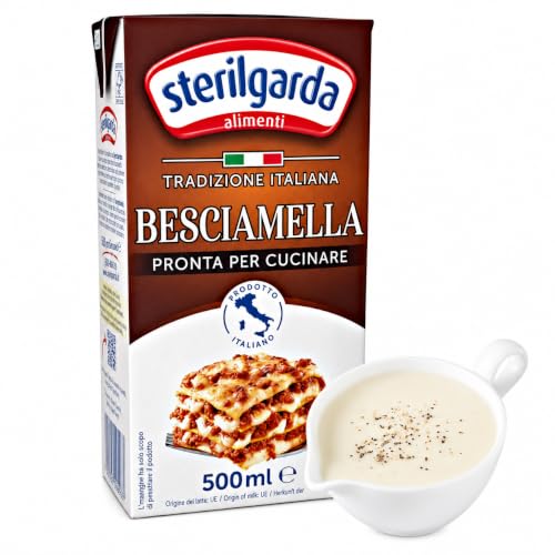 Sterilgarda Italian Béchamel Sauce, Ready to Use, 16.9 fl oz (500 ml)