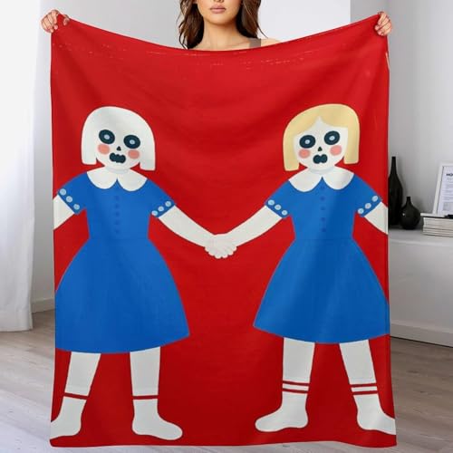 Couverture flanelle imprimée classique de qualité supérieure légère - 5