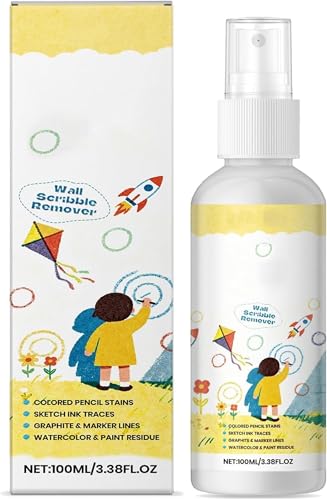 Wall Scribble Remover Clean Colored Pencil, Marker, Sketch Ink &
