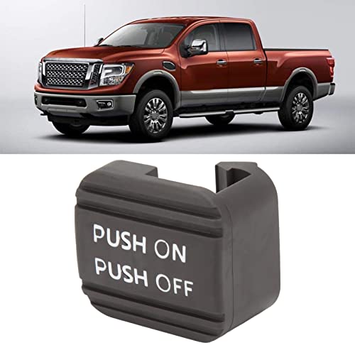 Akozon Almofada de pedal de estacionamento, almofada de freio de emergência de estacionamento de bor