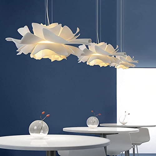 Lustre à fleurs LED moderne 40cm suspension E27 de plafond