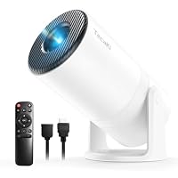 Amazon.co.jp: Tecaki 2026年超小型 プロジェクター 家庭用【電動