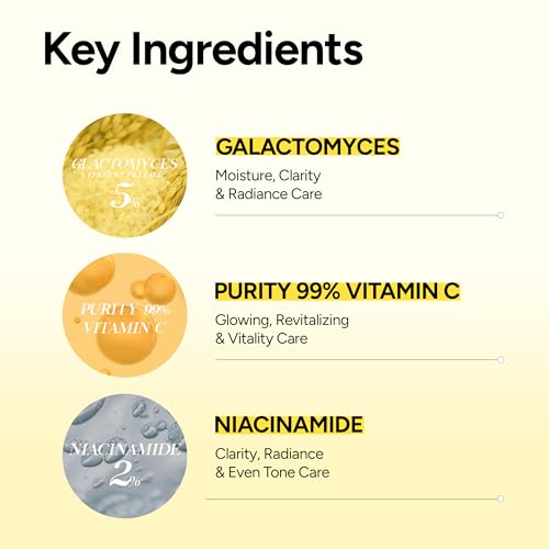 Image of Galacvita C Eye Cream with Vibrating Device for Wrinkle and Dark Spot Care - Glowing, Radiant, Elasticity, Lifting, Smooth, Hydration, Revitalizing - Korean Skincare (20ml 0.6 fl oz)