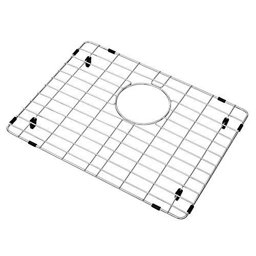 MONSINTA Kitchen Sink Grid and Sink Protectors, Stainless Steel Sink Grids for Bottom of Kitchen Sinks, 17 3/4" x 13 11/16" with Rear Drain for Single Sink Bowl, Sink bottom grid by MONSINTA - Image 3