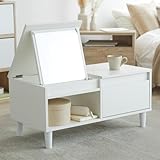 LOWYA ロウヤ ドレッサー ドレッサーテーブル テーブルドレッサー ローテーブル コンパクト 引き出し付き 棚付き 収納付き ロータイプ 化粧台 白 ホワイト