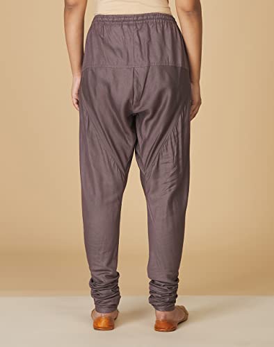 Fabindia Women's Regular Pants (102397902_Grey