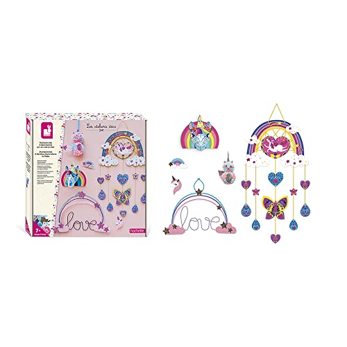 Atelier per bambini XXL - Multiattività 6 Decorazioni Arcobaleno Fai-Da-Te - 16