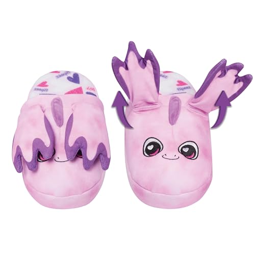 Pantoufles Flipeez Axolotl taille S 9-12 avec semelle confortable et souple