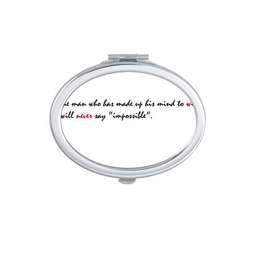 Miroir compact de maquillage imprimé pour sac à main - 2