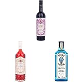 Martini Reserva Especial Vermut Rubí, 750ml + Martini Bitter Licor Reserva Especial + Bombay Sapphire Premium London Dry Gin (Martini Negroni Rubino)