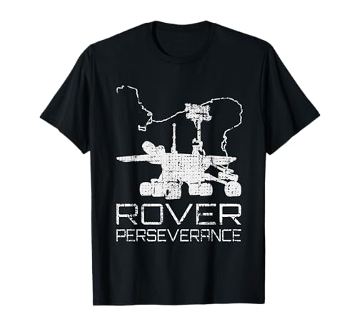 Perseverance Rover Mars Mission Path Route Until Today T-Shirt