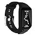 Produktbild Dotoen Tomtom Adventurer Runner 3 Runner 2 Spark 3 Golfer 2,Silikon Ersatz Weiches Armband für Tomtom Spark/Spark 3/Golfer 2/Adventurer Smart Watch (Schwarz)