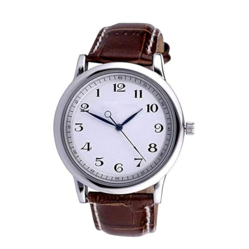 Peosaard Orologi Della Moda Orologio Inverso Uomini Orologio Da Polso In Quarzo Da Polso In Senso Antiorario.