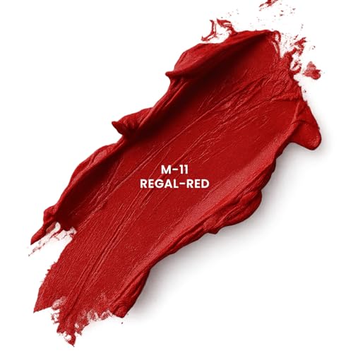 Image of TEEN TEEN Color Life Nontransfer Crayon Lipstick |Matte Finish with Built-in Primer |Waterproof & Long Lasting Lip Color |Smudge-Proof, Fade-Resistant Formula |Combo Color (Regal Red, Red-Wine)