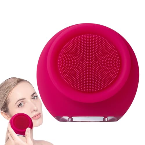 Depurador facial de silicona, cepillo de limpieza facial | Cepillo facial exfoliante facial,Limpiador con cepillo facial resistente al agua para limpieza facial diaria, días festivos, aniversari