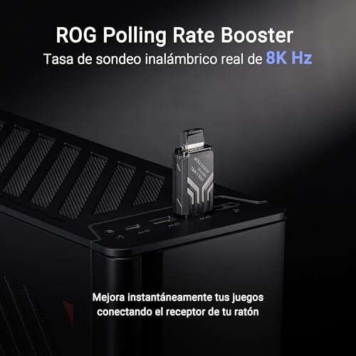Ratón ROG Harpe Ace Extreme inalámbrico de 47g para evitar la fatiga en sesiones largas 4