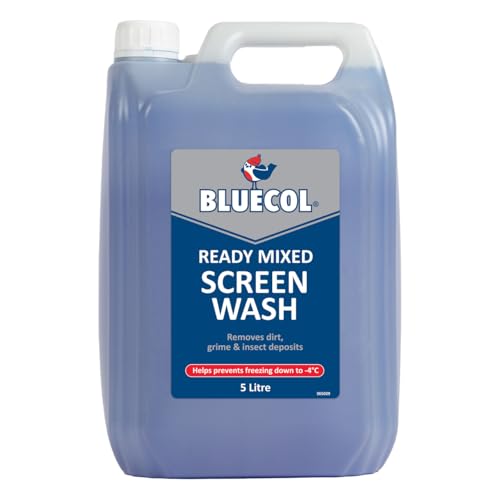 Bluecol All Seasons Screenwash 5L - Removes Dirt Grime Prevents Freezing