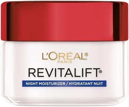 L'Oreal Paris Revitalift Night Cream for Wrinkles (All Skin) 1.7 Ounces