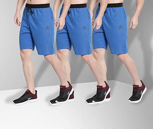 Image of OORA Men's Plus Sizes Cotton Shorts M to 5XL, 28 to 48 Inches Waistline