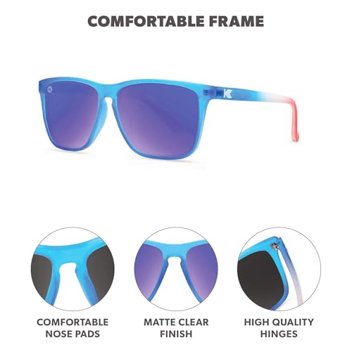 Image of Knockaround Square Polarized Sunglasses for Men & Women - UV400 Protection