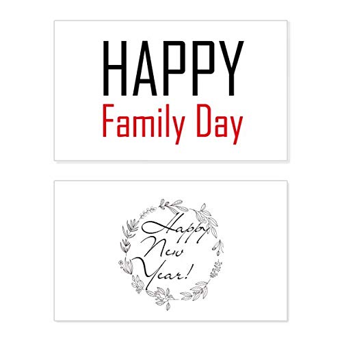 Tarjeta conmemorativa de Año Nuevo Celebrate Canada con diseño exclusivo para el Día de la Familia