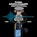 Mini-Lavalier-Mikrofon für Android und iPhone, iOS-Geräte, Rauschunterdrückung, Ansteckmikrofon für Aufnahme, Clip-on-Mikrofon, für Videoaufnahmen, Tiktok, YouTube, Vlog Podcast Content Creator