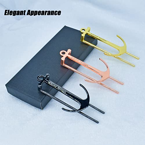 Anchor Page Holder For Hands Free Reading, Portable Keep Book Open Bookmark Clip Clamp For Men Women Teachers Students Reader Lover, Rose Gold #TOP5