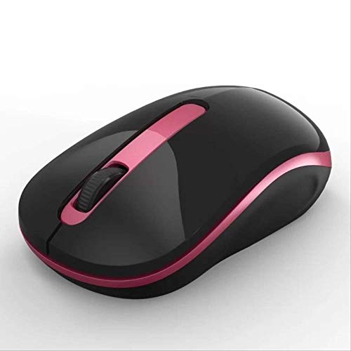 Souris sans fil jeu et bureau noire 2.4G pour éviter la fatigue du poignet